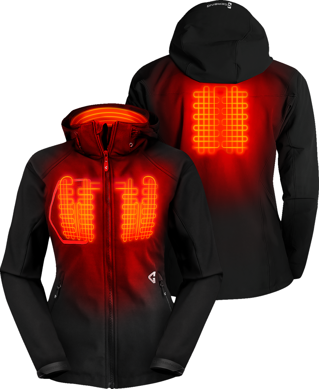 GERBING HEATED CLOTHING Women's 7V Torrid Softshell Heated Jacket 2.0 - XL GER-TJKT-7V-W-B-XL