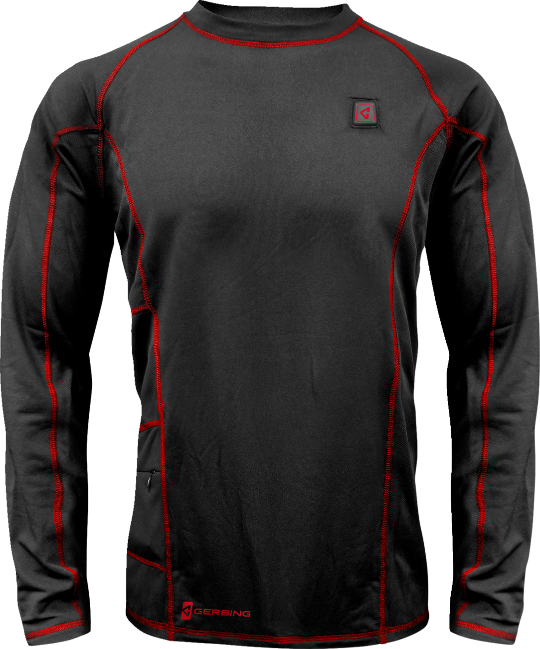 GERBING HEATED CLOTHING 7V Heated Base Layer Shirt - Large GER-BLS-7V-M-BLK-L