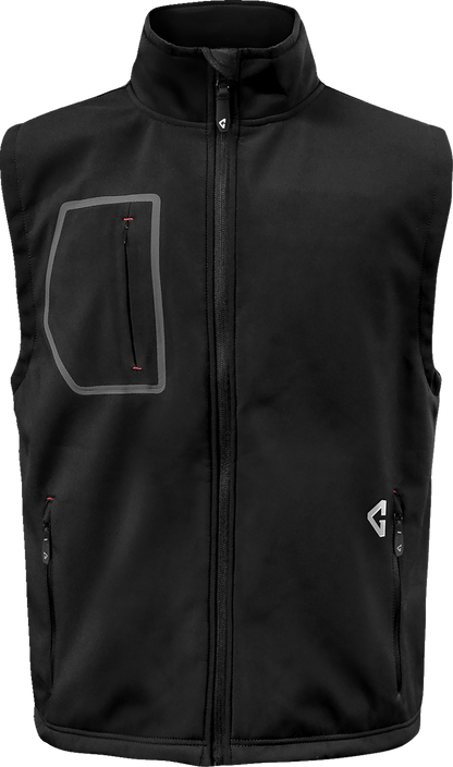 GERBING HEATED CLOTHING 7V Torrid Softshell Heated Vest 2.0 - Black - 2XL GERTVST7VMBXXL
