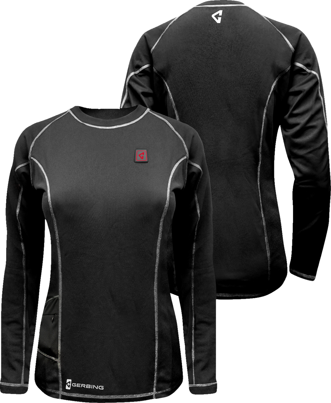 GERBING HEATED CLOTHING Women's 7V Heated Base Layer Shirt - M GER-BLS-7V-W-BLK-M