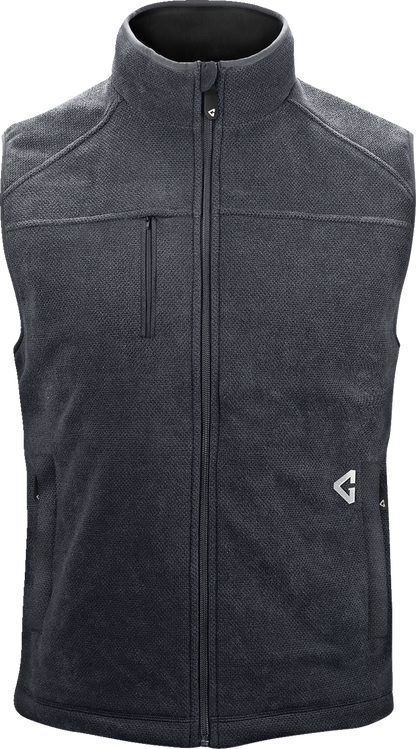 GERBING HEATED CLOTHING 7V Thermite Fleece Heated Vest 2.0 - Gray - Large GER-TFVST-7V-M-G-L