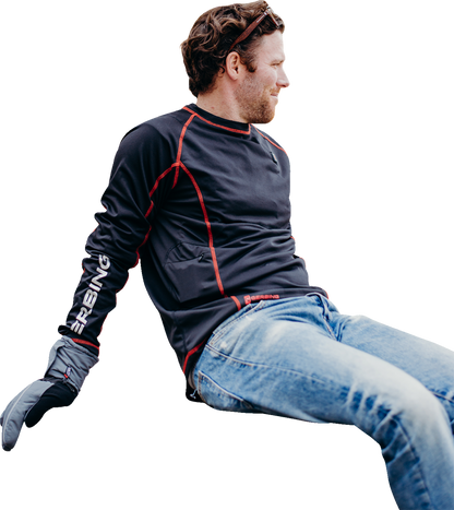GERBING HEATED CLOTHING 7V Heated Base Layer Shirt - Large GER-BLS-7V-M-BLK-L