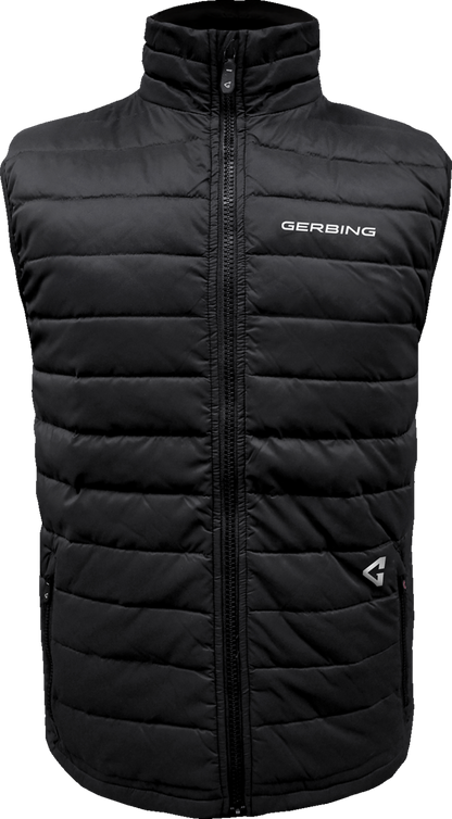 GERBING HEATED CLOTHING 7V Khione Puffer Heated Vest 2.0 - Black - Large GER-KPVST-7V-M-B-L