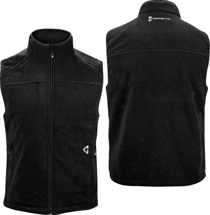 GERBING HEATED CLOTHING 7V Thermite Fleece Heated Vest 2.0 - Black - Medium GER-TFVST-7V-M-B-M