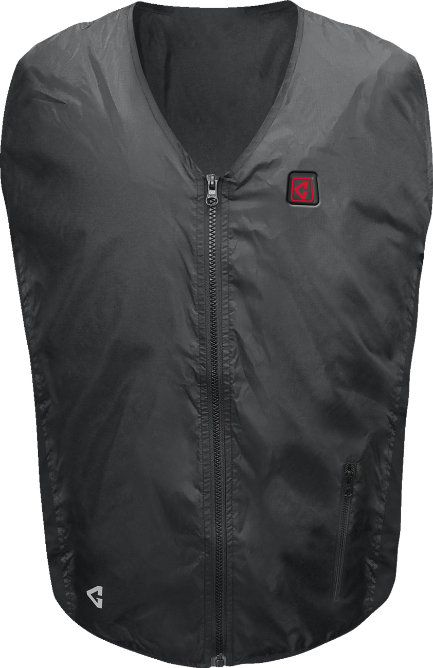 GERBING HEATED CLOTHING 7V Battery Heated Vest Liner - Black - S/M GERVTLN7VUNIBLKSM