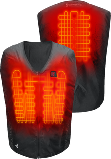 GERBING HEATED CLOTHING 7V Battery Heated Vest Liner - Black - 2XL/3XL GERVTLN7VUNIBLKXXL3X