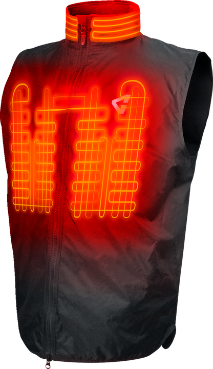 GERBING HEATED CLOTHING 12V Heated Vest Liner - Black - XS G1215MVST30100111100