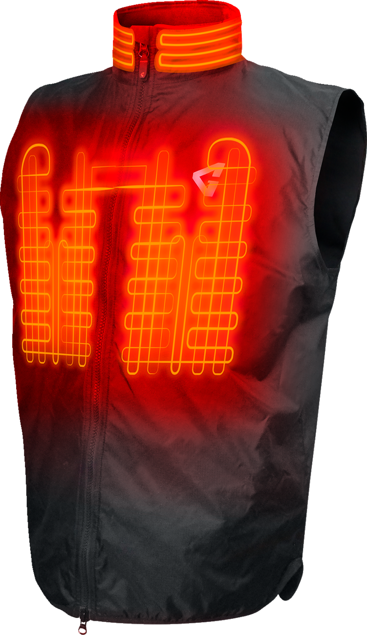 GERBING HEATED CLOTHING 12V Heated Vest Liner - Black - 3XL G1215MVST30100116788