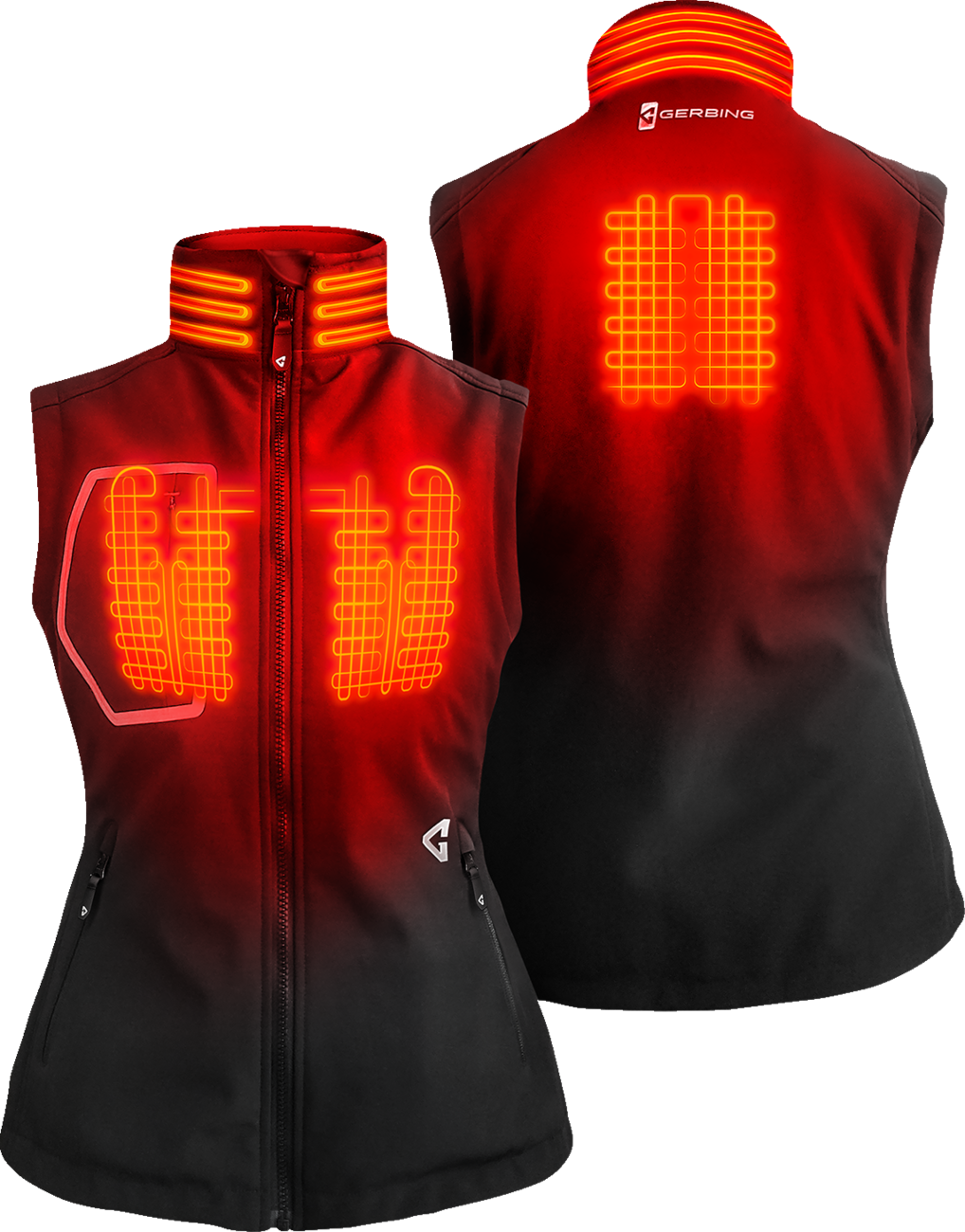 GERBING HEATED CLOTHING Women's 7V Torrid Softshell Heated Vest 2.0 - Black - Small GER-TVST-7V-W-B-S