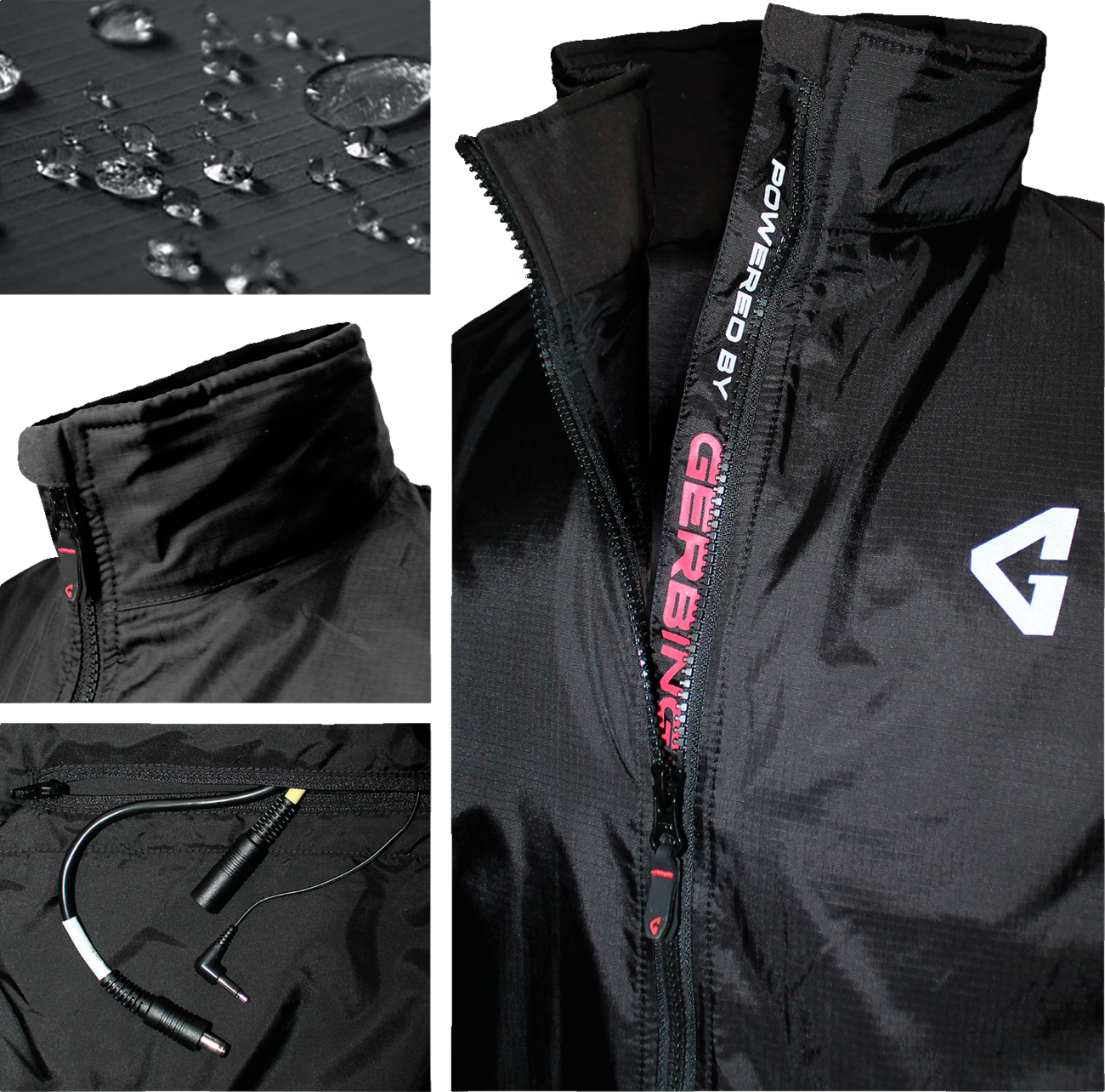 GERBING HEATED CLOTHING 12V Heated Vest Liner - Black - XS G1215MVST30100111100