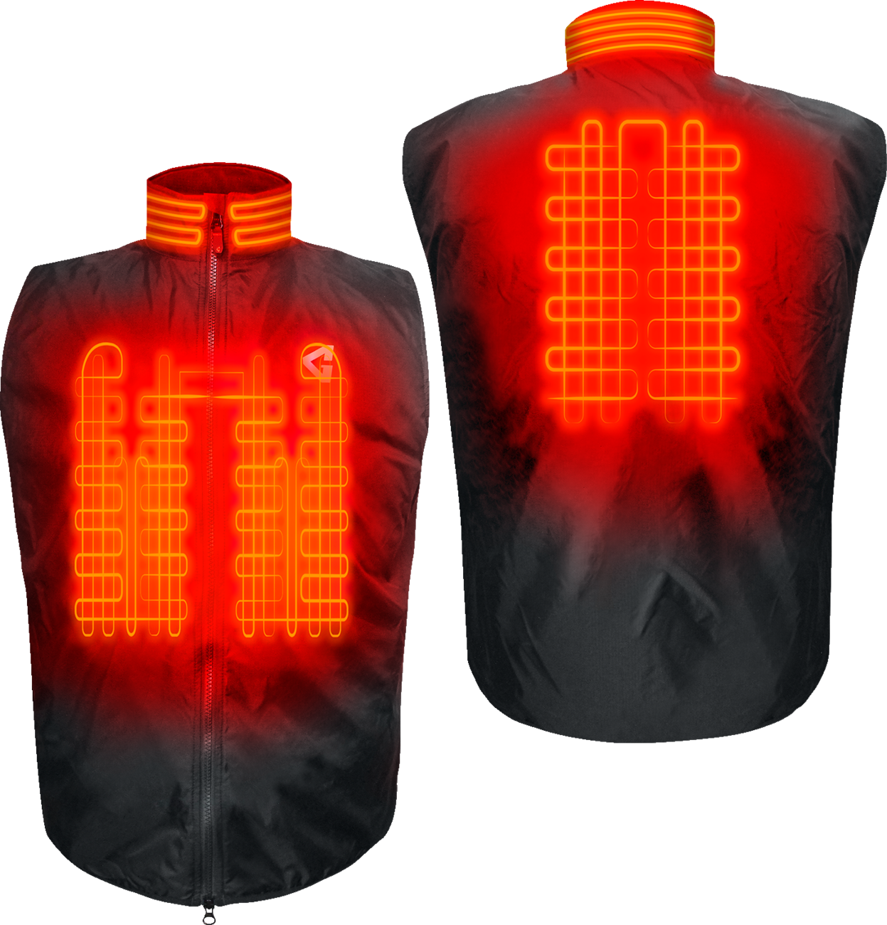 GERBING HEATED CLOTHING 12V Heated Vest Liner - Black - Small G1215MVST30100110966