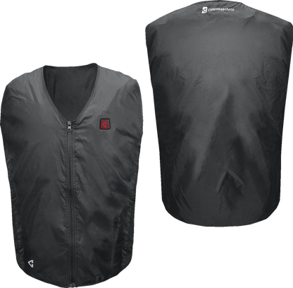 GERBING HEATED CLOTHING 7V Battery Heated Vest Liner - Black - S/M GERVTLN7VUNIBLKSM