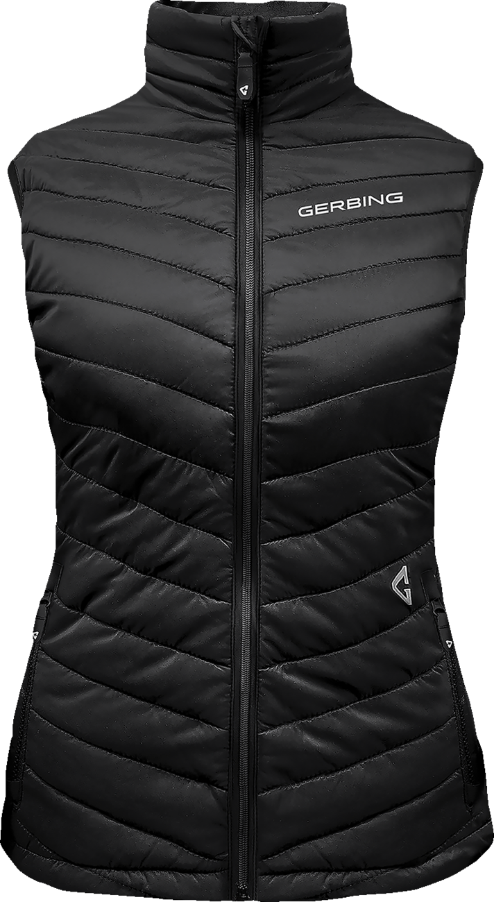 GERBING HEATED CLOTHING Women's 7V Khione Puffer Heated Vest 2.0 - Black - XS GER-KPVST-7V-W-B-XS