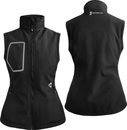 GERBING HEATED CLOTHING Women's 7V Torrid Softshell Heated Vest 2.0 - Black - XS GER-TVST-7V-W-B-XS