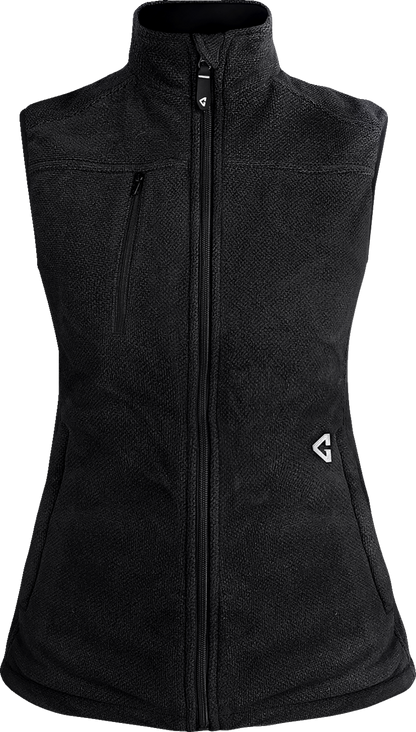 GERBING HEATED CLOTHING Women's 7V Thermite Heated Fleece Vest 2.0 - Black - XL GER-TFVST-7V-W-BXL