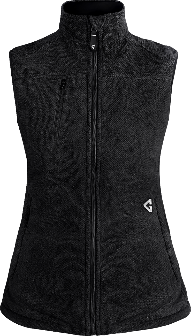 GERBING HEATED CLOTHING Women's 7V Thermite Heated Fleece Vest 2.0 - Black - Small GER-TFVST-7V-W-BS