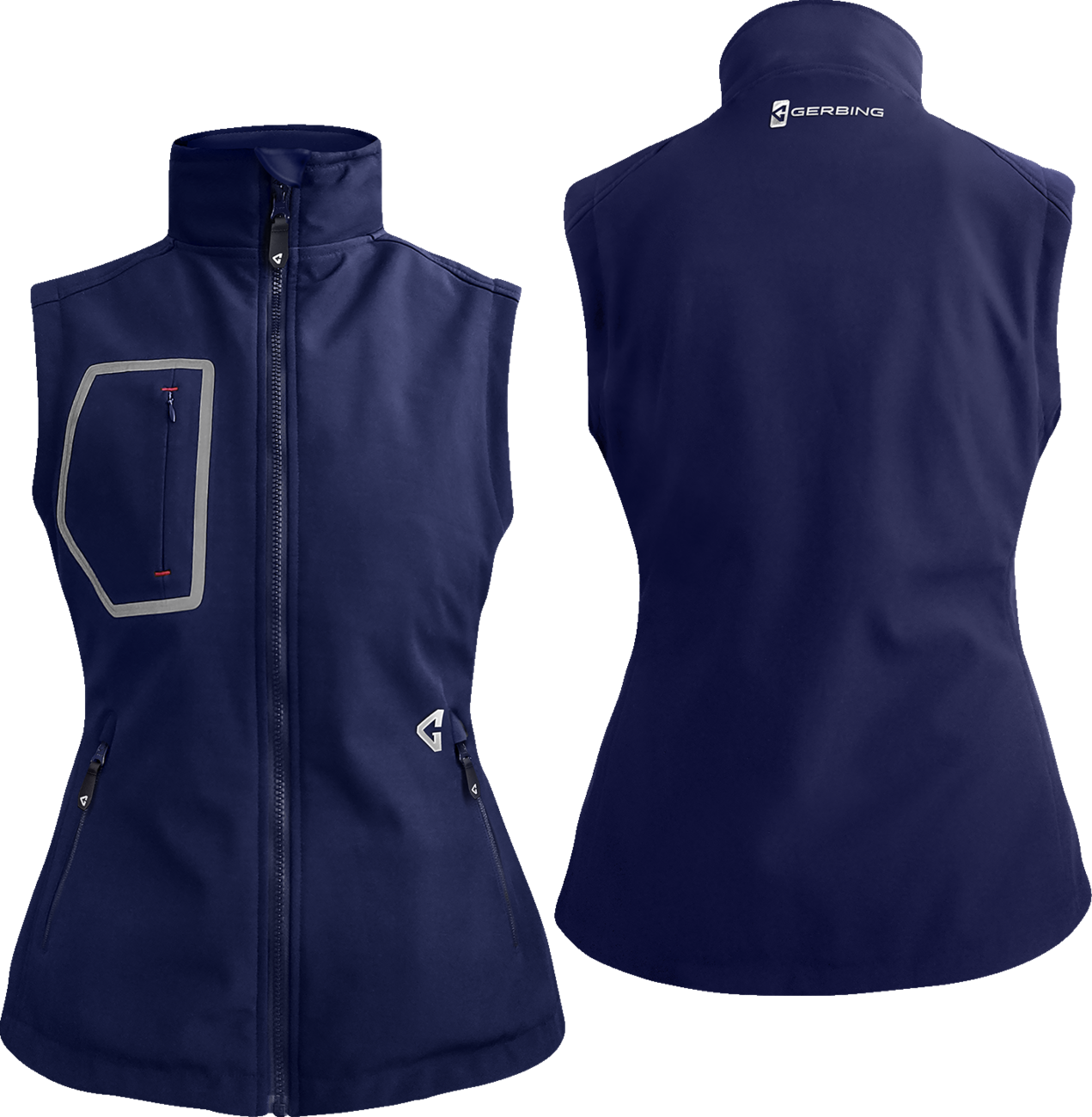 GERBING HEATED CLOTHING Women's 7V Torrid Softshell Heated Vest 2.0 - Navy - Medium GER-TVST-7V-W-N-M