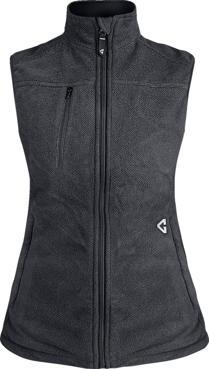 GERBING HEATED CLOTHING Women's 7V Thermite Heated Fleece Vest 2.0 - Gray - XL GER-TFVST-7V-W-GXL