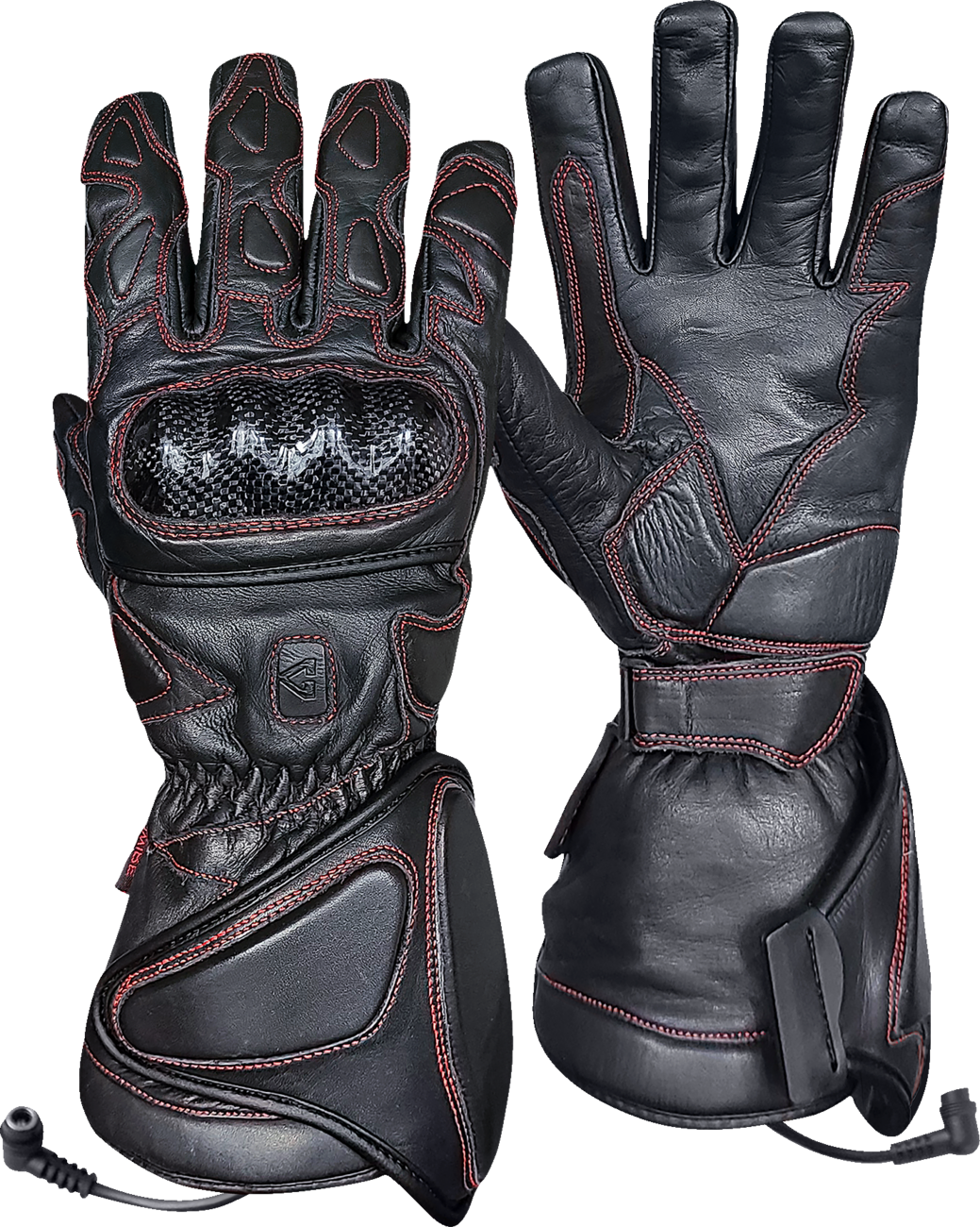 GERBING HEATED CLOTHING 12 V Extreme Hard Knuckle Heated Gloves - Black - 2XL GER-EXGL-12-B-XXL