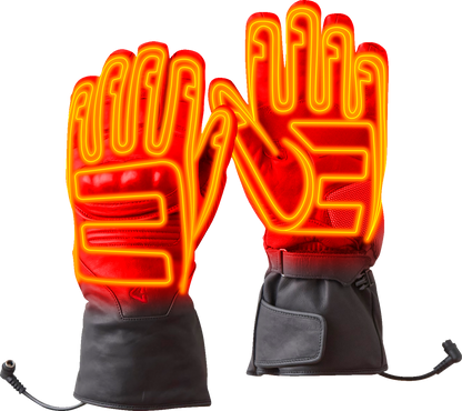 GERBING HEATED CLOTHING 12 V Vanguard Heated Gloves - Black - 2XL G1220MGLV10300110986