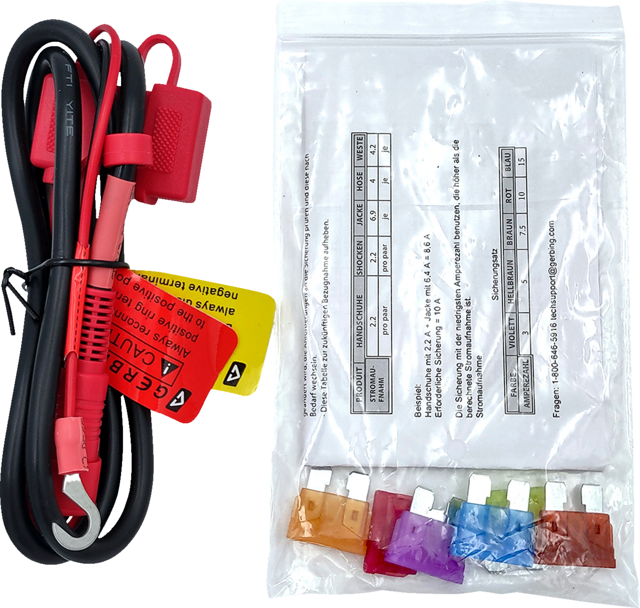 GERBING HEATED CLOTHING Harness - 12 V - Battery G1215U-ACC-903-001-1