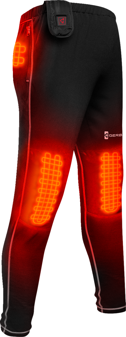 GERBING HEATED CLOTHING Women's 7V Battery Heated Pants - Black - XL GER-BLP-7V-W-XL