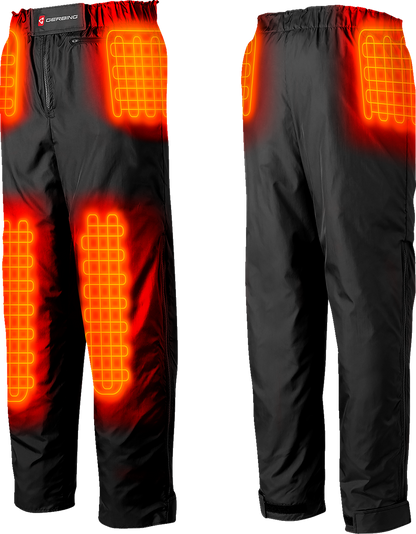 GERBING HEATED CLOTHING 12V Motorcycle Heated Pant Liner - Black - Large G1215MPNT40100110976