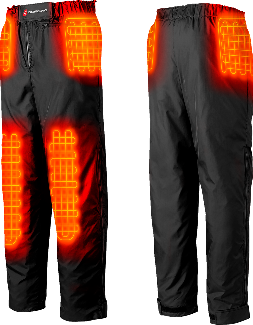 GERBING HEATED CLOTHING 12V Motorcycle Heated Pant Liner - Black - 3XL G1215MPNT40100116788