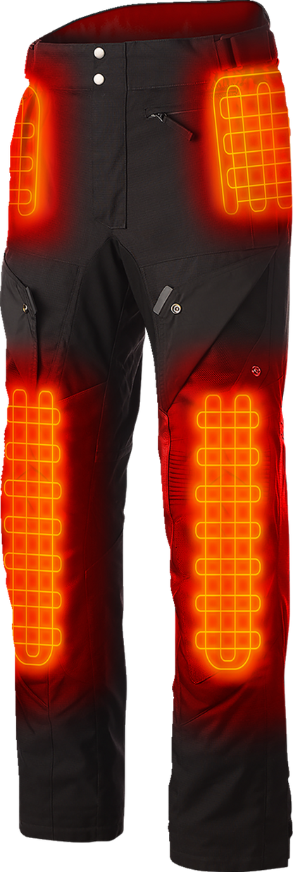 GERBING HEATED CLOTHING 12V EX Pro Heated Pants - Black - Medium G1215MPNT40200110971