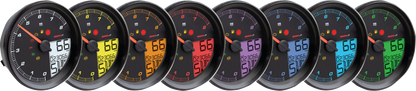 KOSO NORTH AMERICA HD-05 Multifunction Meter - Black BA072010