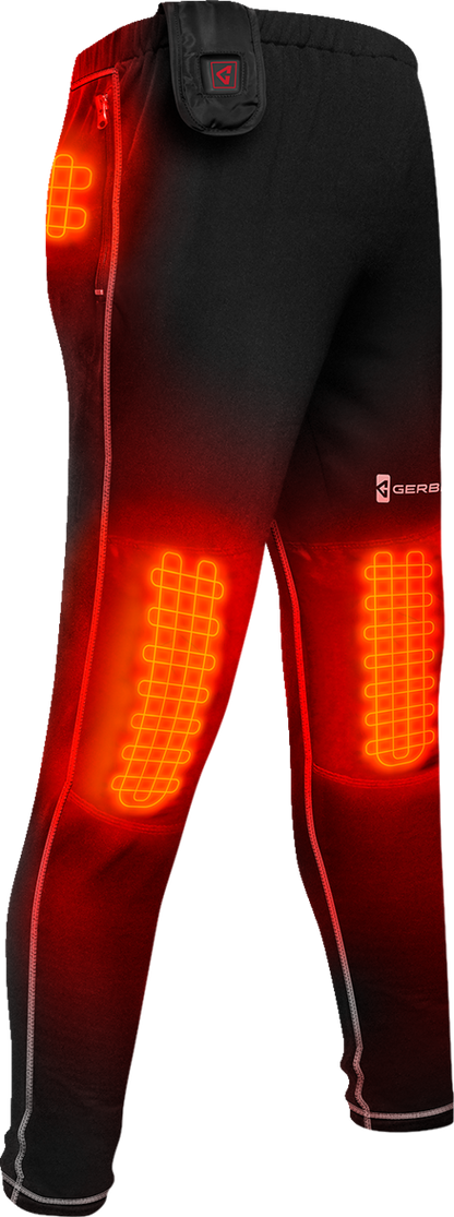 GERBING HEATED CLOTHING Women's 7V Battery Heated Pants - Black - Small GER-BLP-7V-W-S