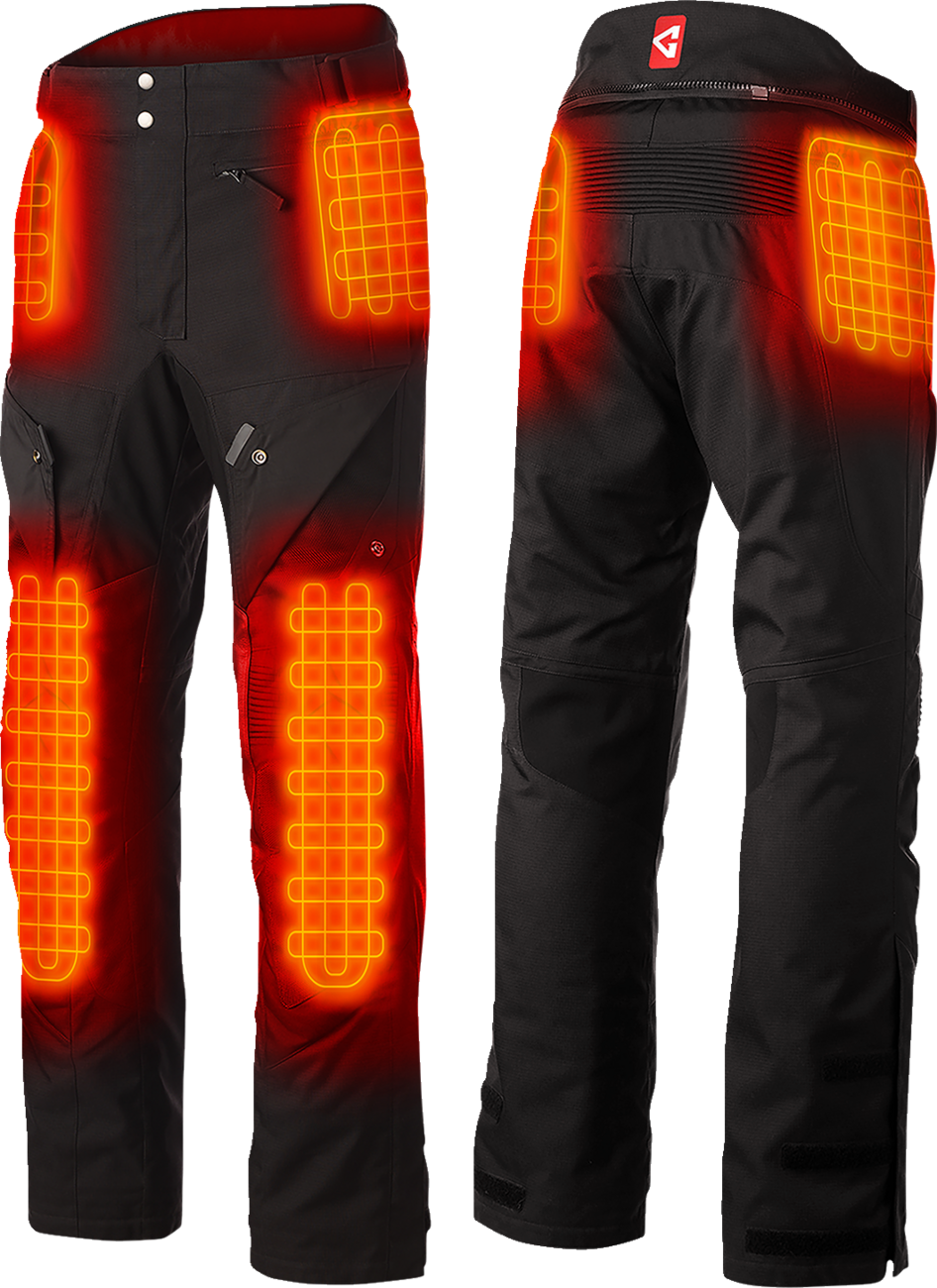 GERBING HEATED CLOTHING 12V EX Pro Heated Pants - Black - 2XL G1215MPNT40200110986