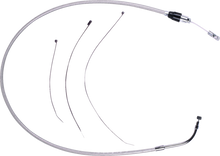 MAGNUM SHIELDING Polished Stainless Quick Connect Upper Clutch Cable - 39-1/4" 5239HE