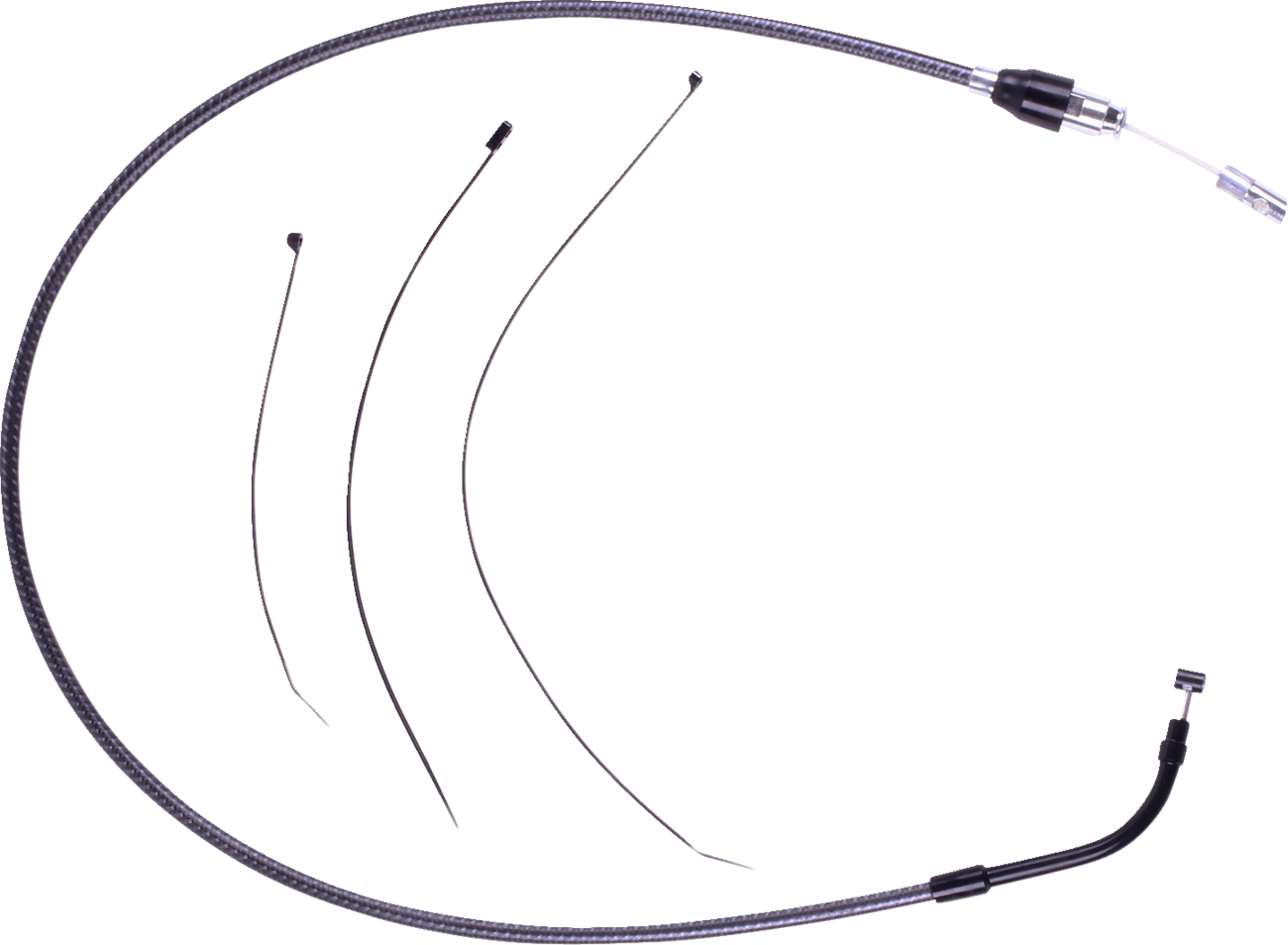 MAGNUM SHIELDING KARBONFIBR Quick Connect Upper Clutch Cable - 35" 7239HE