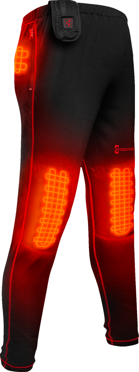 GERBING HEATED CLOTHING 7V Heated Base Layer Pants - Black - XL GER-BLP-7V-M-XL
