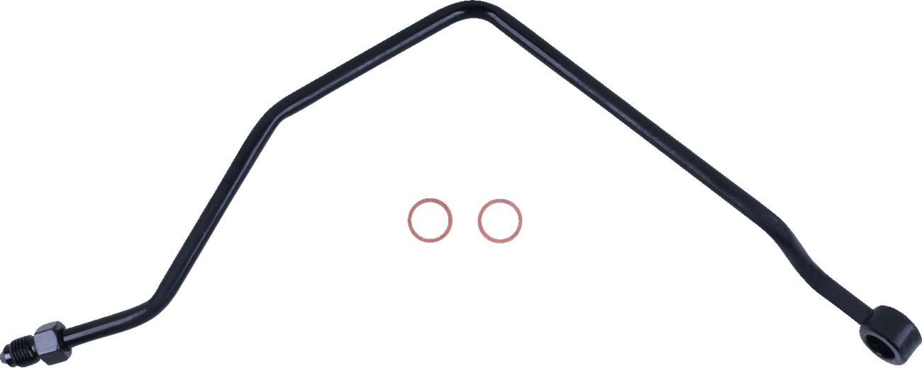 MAGNUM SHIELDING Brake Line - Adaptor HCU to Caliper - Rear - Black Pearl AS4623