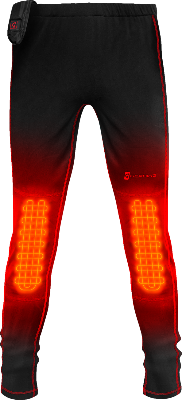 GERBING HEATED CLOTHING 7V Heated Base Layer Pants - Black - Medium GER-BLP-7V-M-M