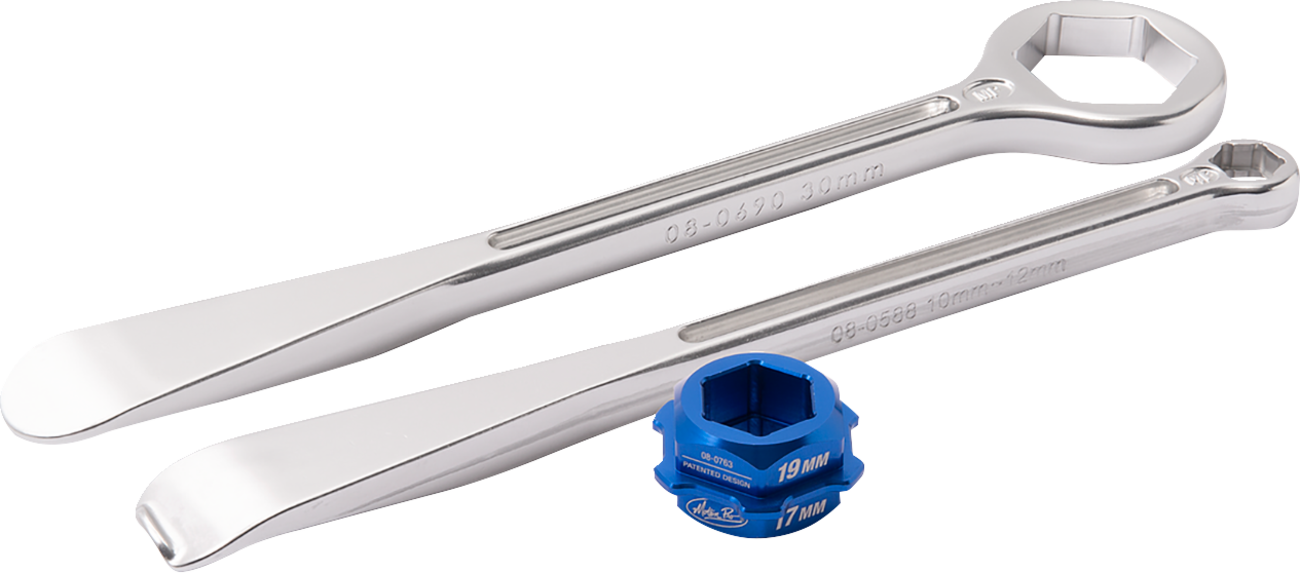 MOTION PRO Combo Lever w/Adapter - T6 - Hex - 32 mm - 10/12 mm | 30 mm Adapter - Set 08-0762