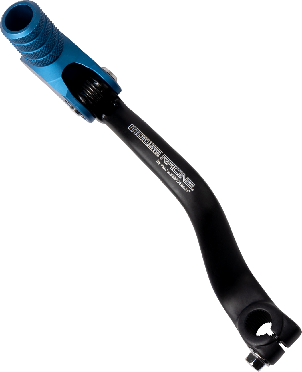 MOOSE OFFROAD Shifter Lever - Blue - 20 mm Offset 81-0221-10-20