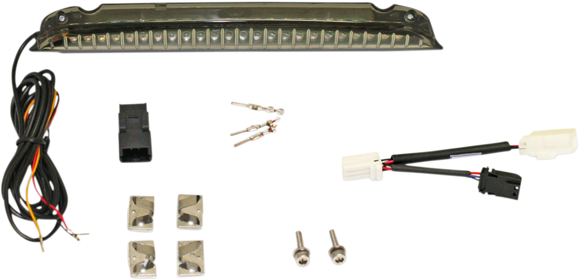 CUSTOM DYNAMICS Luggage Rack Light - Smoke CD-LR-03-S