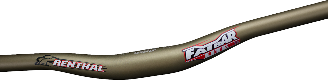 RENTHAL Fatbar® Lite35 Handlebar - 10 mm - AluGold M164-02-007-01