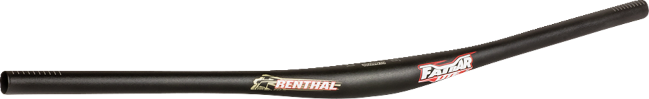RENTHAL Fatbar® Lite35 Handlebar - 10 mm - Black M164-01-006-01