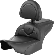 SADDLEMEN RoadSofa™ Seat - Carbon Fiber - with Backrest - FLTR/FLHX '23-'24 823-07-185B0