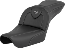 SADDLEMEN RoadSofa™ - Carbon Fiber - without Driver Backrest - FXDWG '04-'05 804-05-185