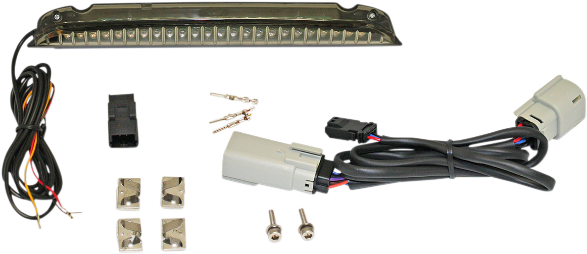 CUSTOM DYNAMICS Luggage Rack Light - Smoke CD-LR-04-S
