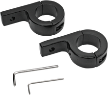 CUSTOM DYNAMICS Mount Kit for 1-1/4" Tube - Gloss Black PB-125-B