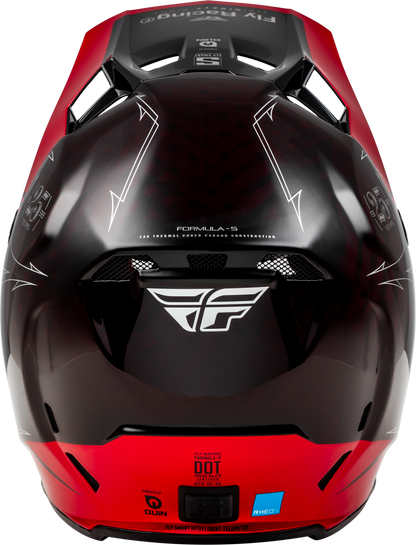 Formula S Carbon Legacy Helmet Red Carbon/Black Sm