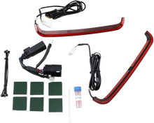 CUSTOM DYNAMICS Saddlebag Lights - '10-'13 - Red Lens CD-LP-SS6-R