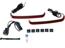 CUSTOM DYNAMICS Saddlebag Lights - '09-'13 Red Lens CD-LP-SS8-R