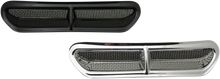 CUSTOM DYNAMICS Fairing Vent Cover - Chrome HD-VENT-INSER-C
